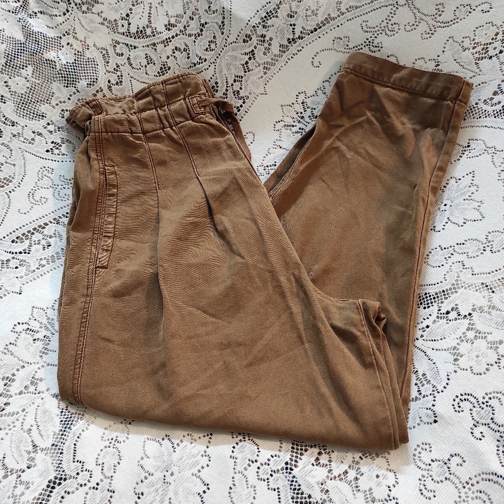 Free People Margate trouser pants, brown